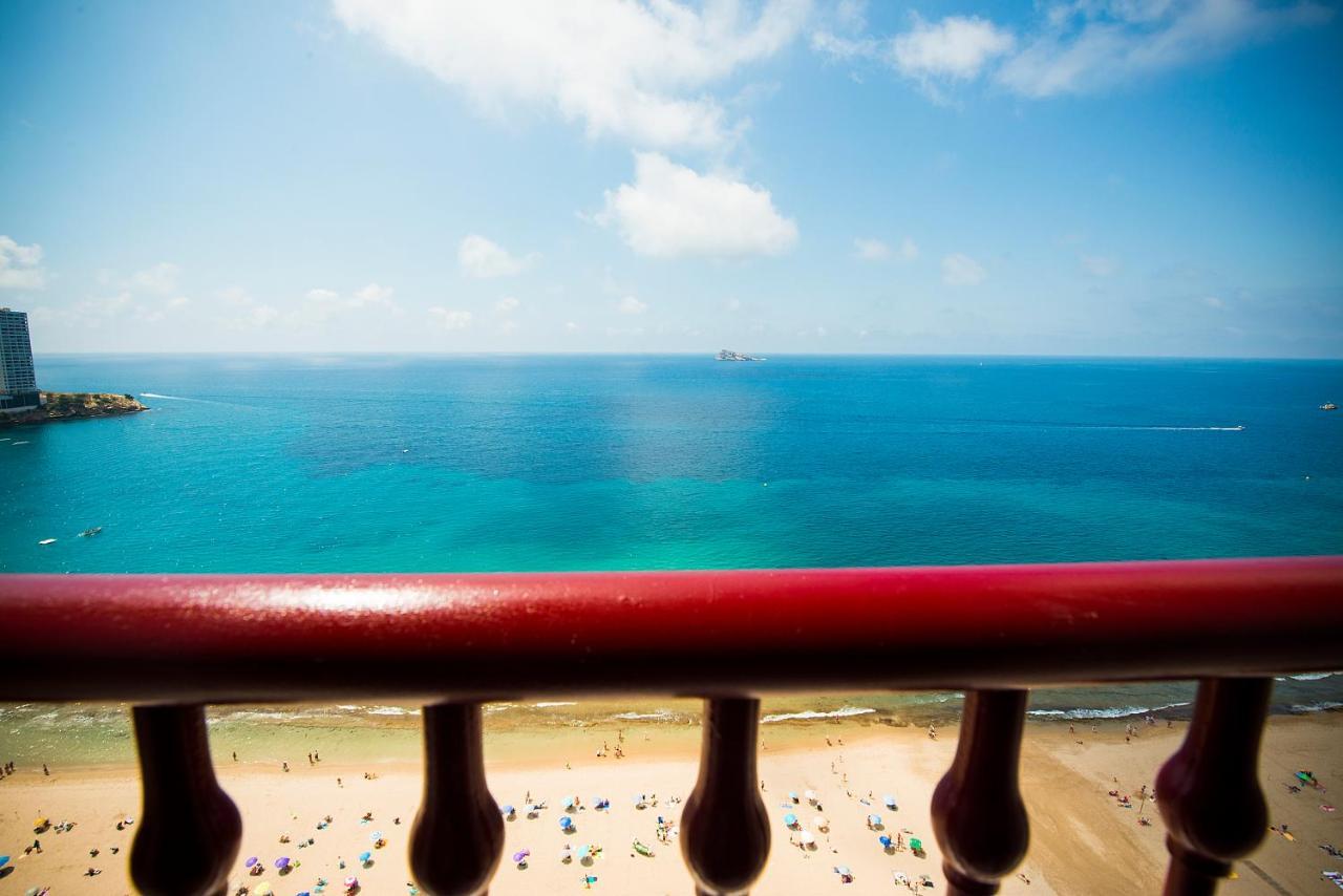 Las Damas Premium 23F Beach Front - Pool & Parking Benidorm Dış mekan fotoğraf