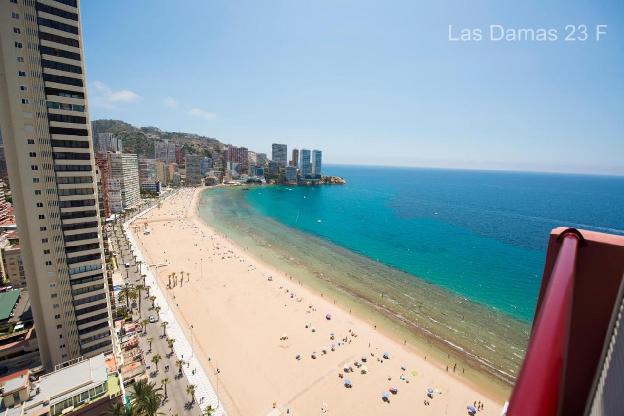 Las Damas Premium 23F Beach Front - Pool & Parking Benidorm Dış mekan fotoğraf