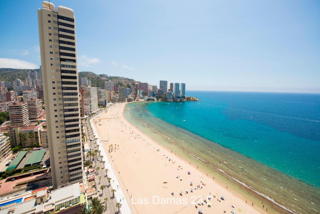 Las Damas Premium 23F Beach Front - Pool & Parking Benidorm Dış mekan fotoğraf