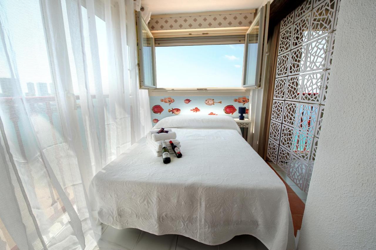 Las Damas Premium 23F Beach Front - Pool & Parking Benidorm Dış mekan fotoğraf