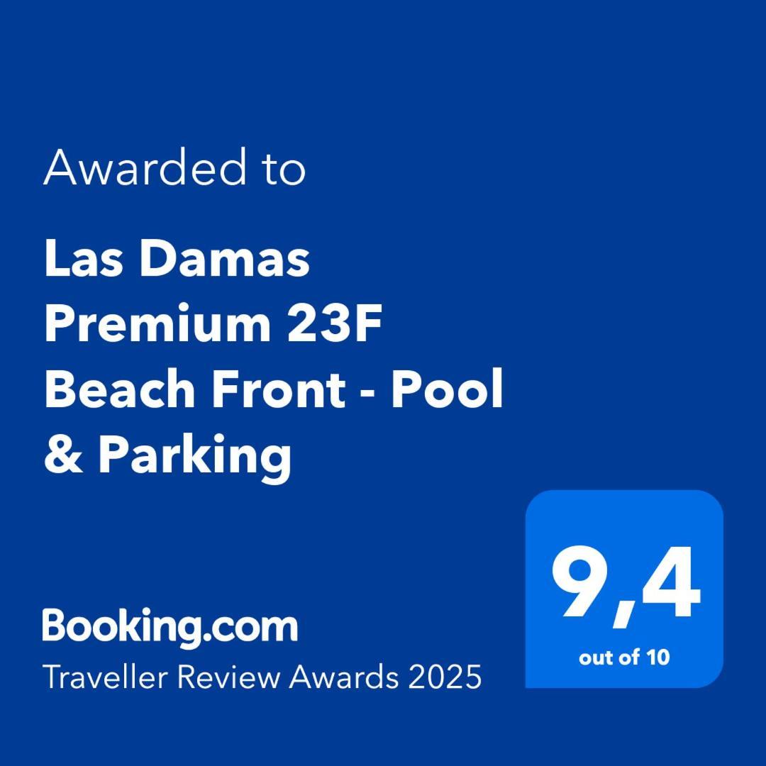 Las Damas Premium 23F Beach Front - Pool & Parking Benidorm Dış mekan fotoğraf